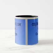 Radio amateur CQ DX et Callsign Mug (Centre)
