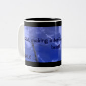 Radio amateur QRM et Callsign Mug (Devant gauche)