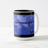 Radio amateur QRM et Callsign Mug (Devant droit)