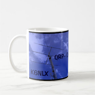 Radio amateur QRP et Callsign Mug