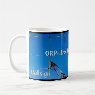 Radio amateur QRP et Callsign Mug 3