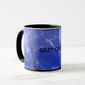 Radio amateur QRZ et Callsign Mug (Devant gauche)
