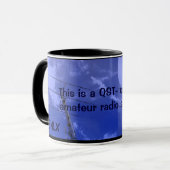 Radio amateur QST et Callsign Mug (Devant gauche)