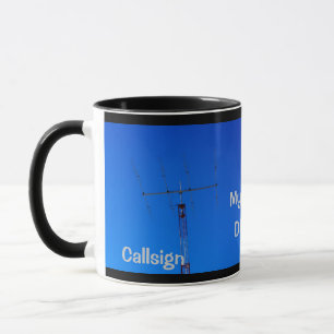 Radio amateur QTH et Callsign Mug