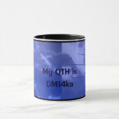 Radio amateur QTH et Callsign Mug (Centre)