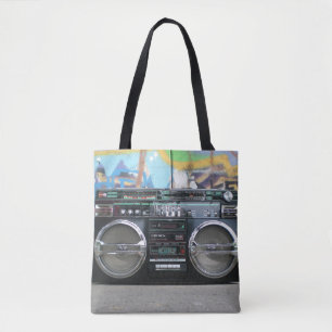 Radio Bag oude school Draagtas