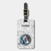 RADIO BAGAGE ETIKET BAGAGELABEL (Voorkant verticaal)