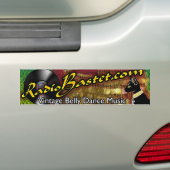 Radio Bastet Bumpersticker (Op auto)