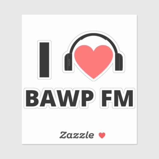 RADIO BAWP Pledgedrive Sticker (Vel)