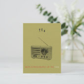 Radio Briefkaart (Staand voorkant)
