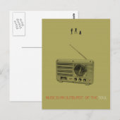 Radio Briefkaart (Voorkant / Achterkant)