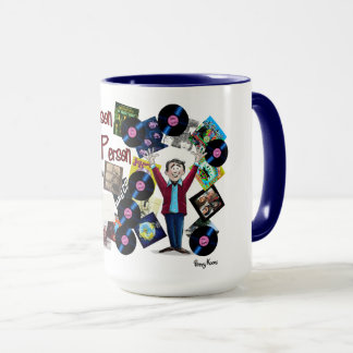 Radio-diskjockey Ken “The Merson Person” mok. Mok