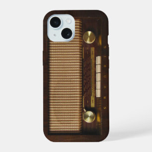 Radio en bois vintage