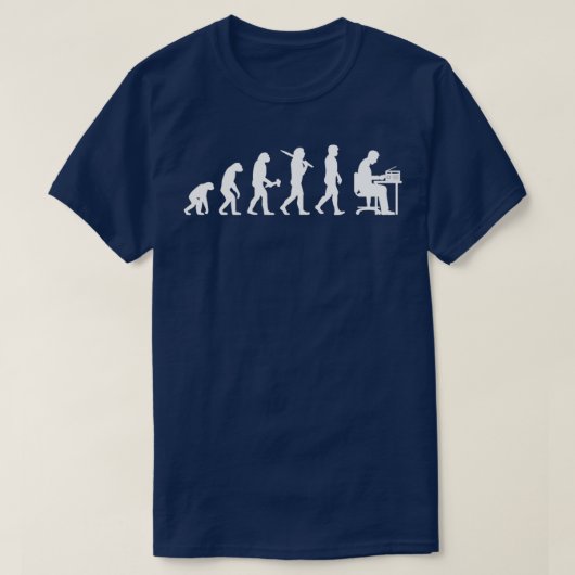 Radio Exploitant met uurradio Exploitant met radio T-shirt (Design voorkant)