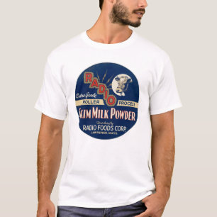 Radio Extra Grade Roller Proces Skim Milk Powder. T-shirt