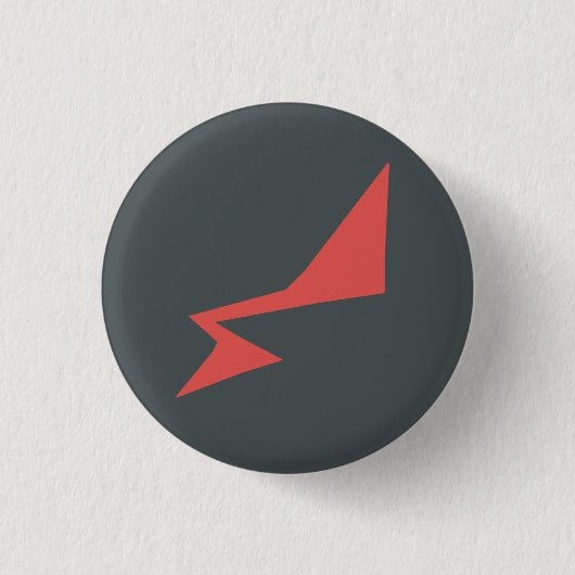 RADíO FLoMM BIG BOLT-toets Ronde Button 3,2 Cm (Voorkant)