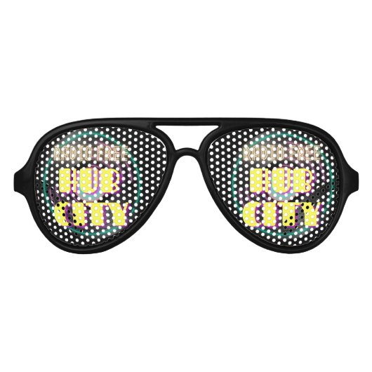 Radio Free Hub City Lunettes de soleil (Devant)
