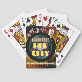 Radio Free Hub City Poker-kaarten Pokerkaarten