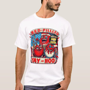 Radio Free Hub City Red-Pilled Yay-Hoo T-shirt