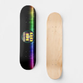 Radio Free Hub City Skateboard (Recto)