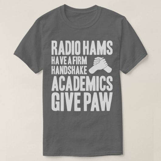 Radio Ham Amateur Radio Operator Ham Radio (6) T-shirt (Design voorkant)