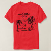 Radio Hawaï Stad Nederland Piratenzender T-shirt (Design voorkant)