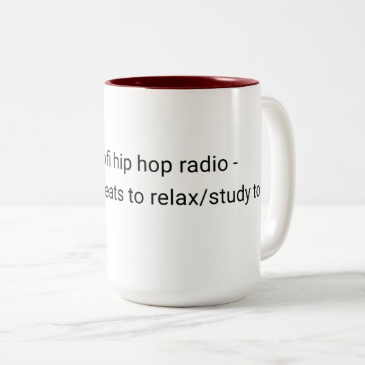 radio hip hop du RFI Mug (Devant droit)