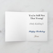 Radio Jambon Plus Ancien Que Vous Carte Anniversai (Intérieur)