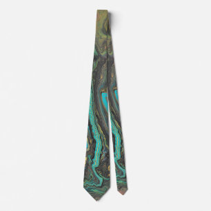 Radio King 1 Abstract Wild Gouden Turquoise Das