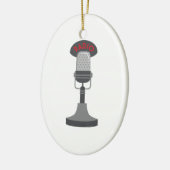 Radio-microfoon Keramisch Ornament (Links)