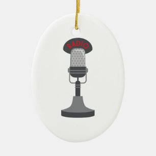 Radio-microfoon Keramisch Ornament