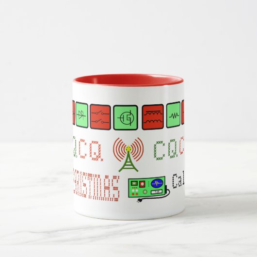 Radio Multi-Graphical Kerstmis Mok van de Ham met  (Midden)
