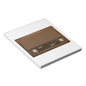 radio notitieblok (Schuin)
