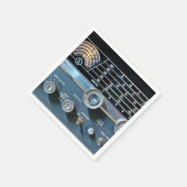  radio-ontvanger met korte golven servetten (Hoek)