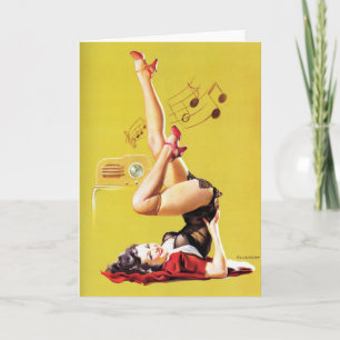 Radio Play Pin Up Kaart