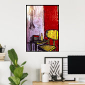 "Radio" poster van Angry Johnny (Thuiskantoor)