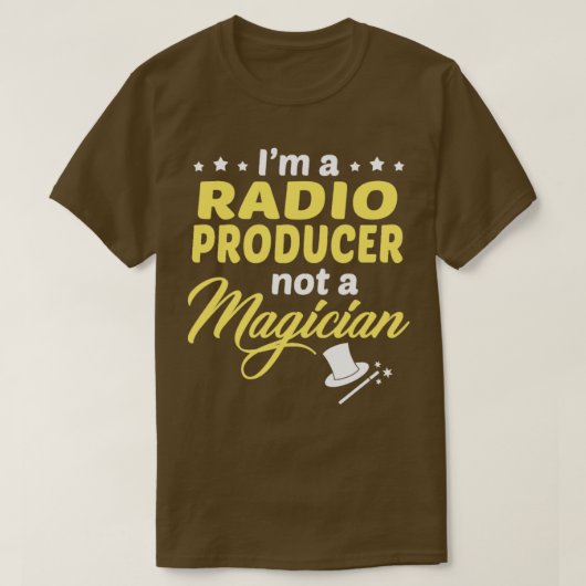 Radio Producer 2 T-shirt (Design voorkant)
