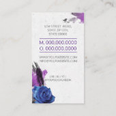 Radio-/radiohost/podcast/Singer Visitekaartje (Achterkant)