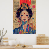  Radio Record Technics Poster (Keuken)