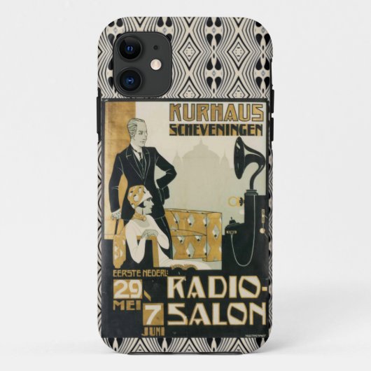  radio Salon 1920 Nederland Case-Mate iPhone Case (Achterkant)
