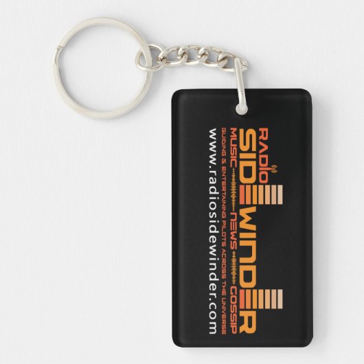 Radio Sidewinder Keyring Sleutelhanger (Voorkant)