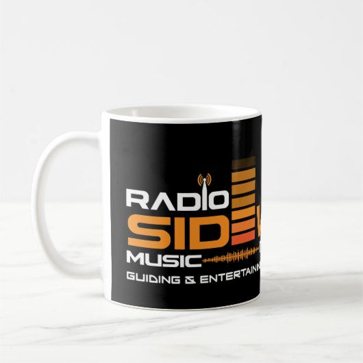 Radio Sidewinder mok zwart (Links)