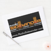 Radio Sidewinder vel van stickers (Envelop)