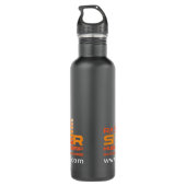 Radio Sidewinder Water Fles (Achterkant)