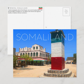 Radio Toren, Berbera, Somaliland Reis Briefkaart