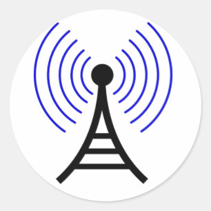 Radio Tower Stickers