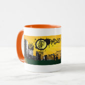 Radio trois soixante tasses tropicales (Devant gauche)