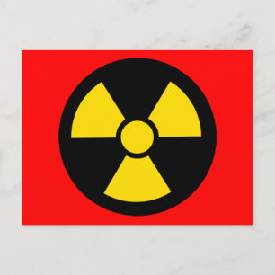 Radioactief Briefkaart