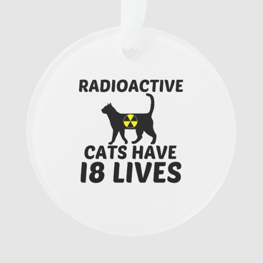 RADIOACTIEF CATS ORNAMENT (voorkant)