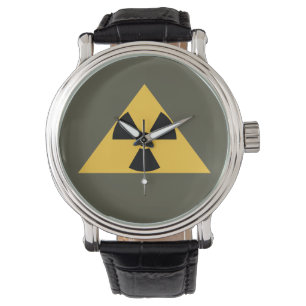 Radioactief Emblem Horloge